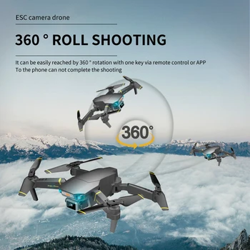 Ir 2021. dūkoņa Dūkoņa 4k profesional Pasaules Dūkoņa tālvadības lidmašīnu ar 4K Kamera Quadcopter Helikopteru toy boy dropshipping