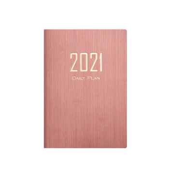 Ir 2021. Gads Grāmatiņa Plānotājs Laika Vadība Grafiku Grāmata A5 Papīra Piezīmju Grāmatu Dienasgrāmata Kalendārs Plānotājs Ceļojumu Grāmatiņa