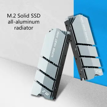 Ir 2021. Jaunu 1Set M. 2 SSD NVMe Siltuma Izlietne, Alumīnija Heatsink ar Thermal Pad M2 2280