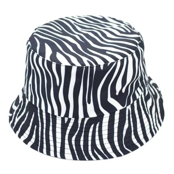 Ir 2021. Jaunu Modes Atgriezeniska Melna Balta Zebra Modelis Spaiņa Cepuri, Kas Vasaras Saulē Cepures Sievietēm, Vīriešiem Zvejnieka Cepure