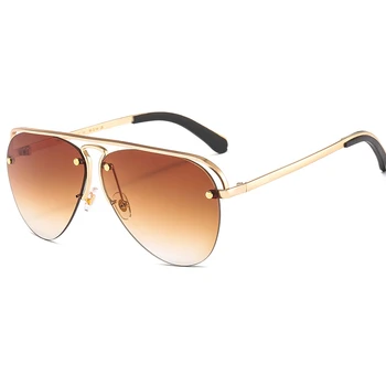 Ir 2021. Jaunā Luksusa Izmēģinājuma Saulesbrilles Sieviešu Vintage Ovāls Gotu, Punk Retro Saules Brilles Vīriešiem Oculos Feminino Lentes Gafas De Sol UV400