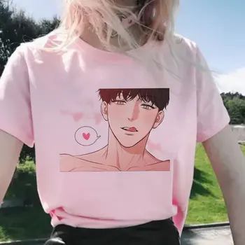 Ir 2021. Kawaii Drēbes Bj Alex Smieklīgi Komiksi T Krekls, Sieviete, Seksīga Kārdinājumam korejas Harajuku Sieviešu Tshirts Zaudēt Streetwear T-krekli