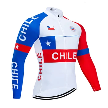 Ir 2021. Komanda Čīles Vīriešu garām ar Velosipēdu Jersey 9D Komplekts MTB Vienotu Velosipēdu Apģērbu Elpojošs Velosipēdu Drēbes Valkāt Ropa Ciclismo Maillot