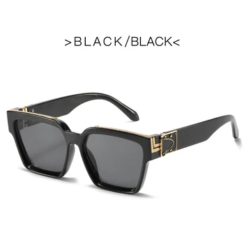 Ir 2021. Modes Lielo Rāmi Saulesbrilles Vīriešiem Laukumā Braukšanas Glāzes par Sievietēm, Augstas Kvalitātes Retro Saules Brilles UV400 Toņos Gafas De Sol