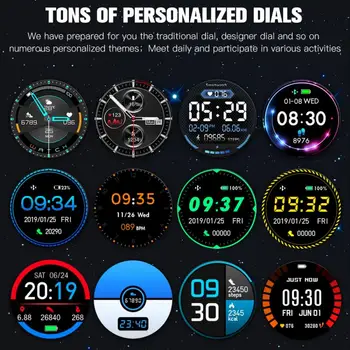 Ir 2021. Par F22 Smart Skatīties Vīrieši 1.54 Collu skārienekrānu sirdsdarbība Bluetooth Kontroles Fitnesa Tracker GT2 смарт часы Android, Ios