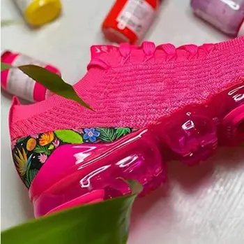 Ir 2021. Sieviešu Čības Vasaras Āra Sporta Kurpes Multicolor Atpūtas Ērti Mežģīnēm Līdz Plus Lieluma Zapatos Mujer De Ikdienas Apavi