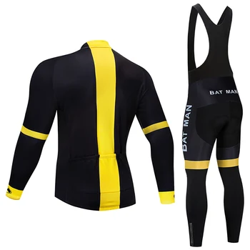 Ir 2021. Vīriešu garām ar Velosipēdu Jersey 9D Komplekts MTB Velosipēdu Apģērbu Ātri Sauss Velosipēdu Drēbes Valkāt Ropa Ciclismo Maillot Culotte Sporta Tērps
