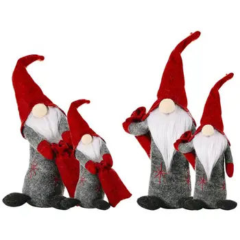 Ir 2021. Ziemassvētku Sejas Santa Claus Rūdolfs Stāvēt Lelle Bērniem Dāvanas Ornaments Jaunā Gada, Ziemassvētku Rotājumi, Mājas Navidad