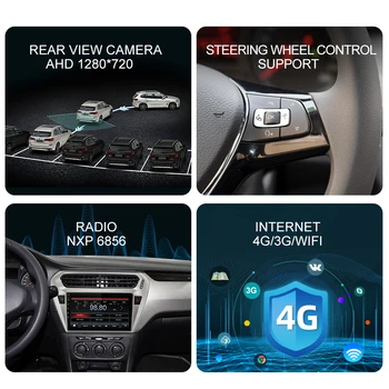 ISUDAR V57S Auto Radio Citroen/Elysee/Peugeot 301 2013 - Autoradio Multivides DVR, GPS Kameras RAM, 2 GB ROM, 32 GB USB Nav 2din