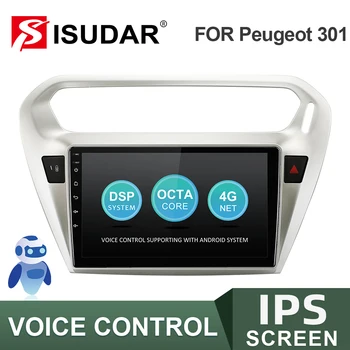 ISUDAR V57S Auto Radio Citroen/Elysee/Peugeot 301 2013 - Autoradio Multivides DVR, GPS Kameras RAM, 2 GB ROM, 32 GB USB Nav 2din