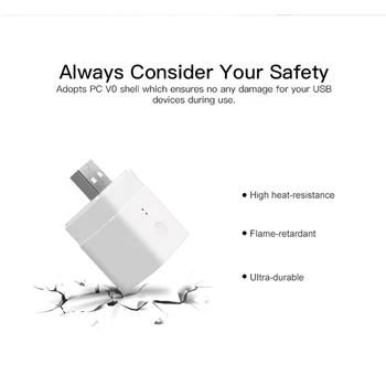 Itead SONOFF Mirco USB 5V Bezvadu USB Smart Adapteris Padarīt USB Ierīcēm, izmantojot Smart eWeLink APP Tālvadības Alexa, Google Home