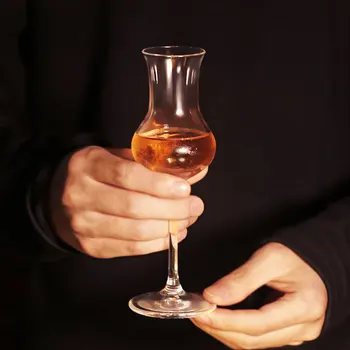 Itālija RCR Kristāla Brendijs Snifter Tulpes Skotu Viskija Glāzi Kāzu Šampanieša Glāzes Vīna Degustators Chivas Liķieris, Rums Goblet 80ml