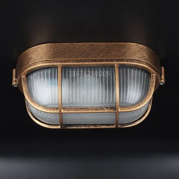 IWHD Retro Vintage LED Griestu Gaismas Ķermeņi Ūdensizturīgs Virtuve, Gaitenis, Balkons Plafondlamp Griestu Lampa Luminaria De Teto