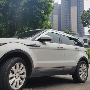 Izmantot Range Rover Evoque--2019. Gads 6 Gab Windows Sejsegu Ķermeņa Komplektam Durvju Aksesuāri Electroplated Daļas, Lietus, Saule Vairogs
