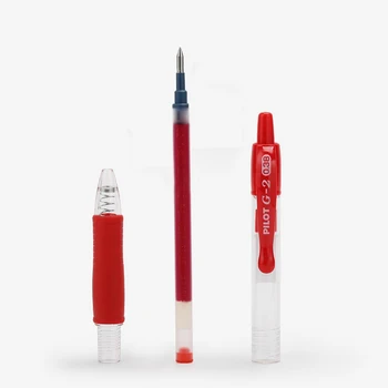 Izmēģinājuma G2 Bagāžnieka Premium Krāsu Gēla Tinte Lodīšu Pildspalva Rullīšu Nospiediet Unisex Pildspalvu Japāna 0.38 mm Melna/Sarkana/Zila Krāsa