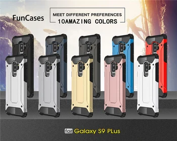 Izturīgs Bruņas Case For Samsung Galaxy S9 Plus S5 S6 S7 Malas S8 Piezīme 4 5 8 9 A6 A7 A8 J8 J4 J6 Ministru 2018 Grūti PC Triecienizturīgs Gadījumā