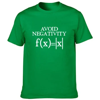 Izvairīties No Negatīvisma Vīriešiem Smieklīgi Matemātikas Absolūtā Vērtība Tshirt Matemātikas Funkciju Geek T Krekls Vasaras Topi Tee Drēbes Augstas Kvalitātes