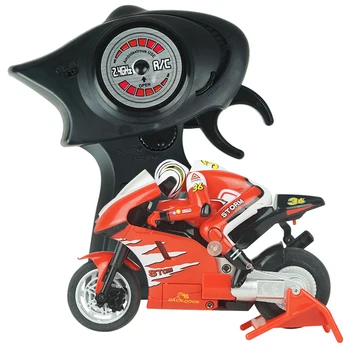 Izveidot Rotaļlietas 8012 RC Motocikliem 4 Kanālu Tālvadības Motociklu Iet uz 2 Riteņiem RC Motocikls, Motociklu RTR