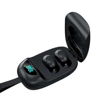 J25 Bluetooth 5.0 TWS Bezvadu Ūdensizturīgs In-ear Stereo Mūzika, Sports Austiņas