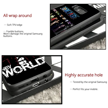 Ja Samsung S8 Plus Stikls aizmugurējais vāciņš gadījumā, viengabala Luffy gadījumā Galaxy S8 S9 S10 S20 S21 Piezīme 8 9 10 plus ultra S10e