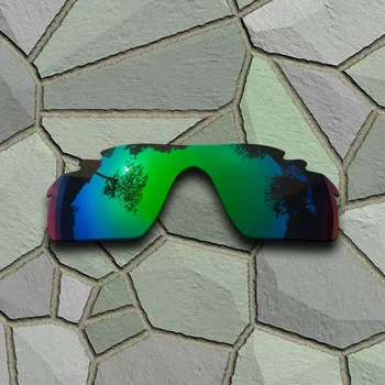Jade Green&Violet Blue Polarizētās Saulesbrilles Nomaiņa Lēcas Radarlock Ceļu Novadītais