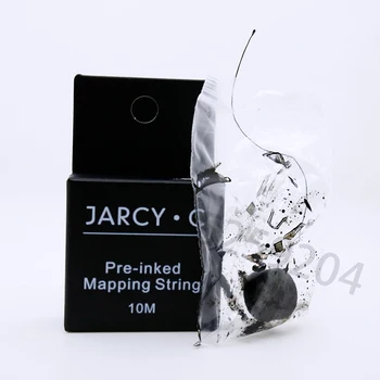 JARCY·C Kartēšanas pre-tintes string Microblading eyebow veido Krāsošana Starplikām Diegu Daļēji Pastāvīgu Pozicionēšanas Uzacu Mērīšanas