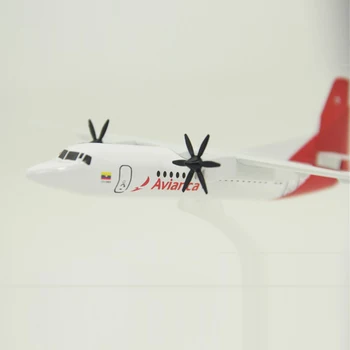 JASON TUTU Lidmašīna, Modeļa Lidmašīnas Modeli 16cm Columbia Airlines Avianca FK50 Gaisa kuģa Modeli Lējumiem Metāla Lidmašīnas, 1:400 Lidmašīnu Rotaļlietas