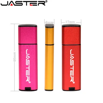 JASTER 1GB bezmaksas logo USB flash drive pendrive 64GB, 32GB 16GB 4GB plastmasas usb zibatmiņas diska, atmiņas kartes memory stick sīkrīku fotogrāfija dāvanu