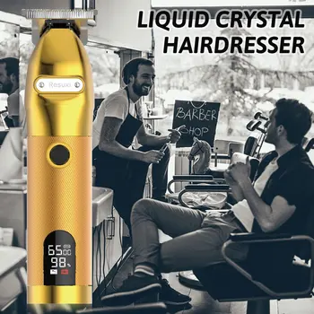 Jauna frizētava clipper profesionālo matu trimmeris elektriskais skuveklis vīriešiem trimmeris vīriešiem pļāvējs matu griešanas mašīnas bārdas trimmeri