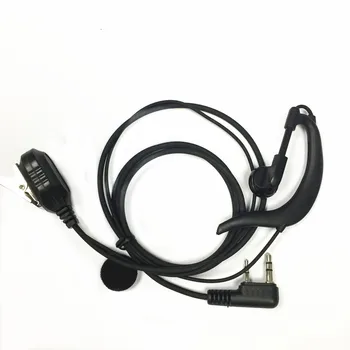 Jauna Tipa G RĀCIJSAZIŅAS Auss-Pakārt iekšējo telefonu, lai baofeng UV5R UV82 FPHP BF888S UV6R para radio mikrofons Puxing PX777