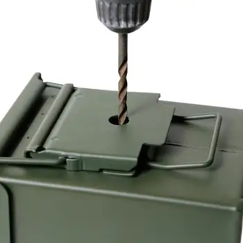 Jaunas 50 Cal Munīciju var Tērauda Lielgabals lock kaste ar Munīciju, Gun seifu Militārās Armijas slēdzama gadījumā 40mm Pistole, Lode Vērtslietu Glabāšanai