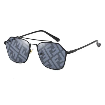 Jaunas ielidošanas 2020. gadam futūristisks laukumā fendii saulesbrilles sievietēm, vīriešiem polarizētās braukšanas brilles polaroid quay oculos de sol masculino