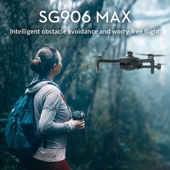 JAUNAS Ielidošanas SG906 MAX Pro2 RC Dūkoņa Trīs Ass Gimbal 4K HD Kamera Brushless Rc Quadcopter atbalsts 32G TF kartes Dropshipping