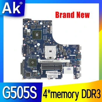 Jaunas LA-A091P Klēpjdators Mātesplatē Lenovo G505S Mainboard Pārbaudīta LABI DDR3 4*video atmiņa