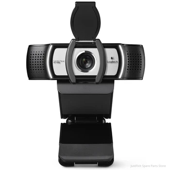 Jaunas Logitech C930c C930e HD Smart 1080P Kamera ar Vāciņu Datoru Zeiss Objektīvs, USB Video kamera 4 Reizi Digitālā Tālummaiņa Web cam
