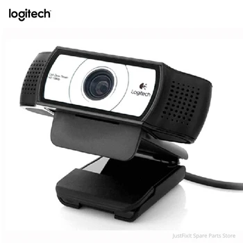 Jaunas Logitech C930c C930e HD Smart 1080P Kamera ar Vāciņu Datoru Zeiss Objektīvs, USB Video kamera 4 Reizi Digitālā Tālummaiņa Web cam