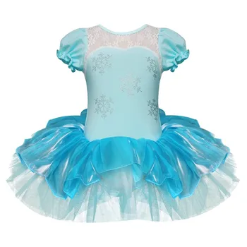 Jaunas Meiteņu Deju Kleitas Bērnu Elegants Sniegpārslas Elza Anna Princesi, Skolā Baleta Kleitu Bērniem Drēbes Halloween Jauno Gadu