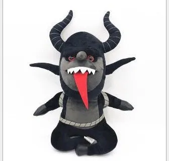Jaunas multfilmas Pildījumu Dzīvnieku KILLSTAR Velns Lelle Plīša dzīvnieku Sugas Trusis Black Pentacle Hydra liellopu Black Lelle bērniem