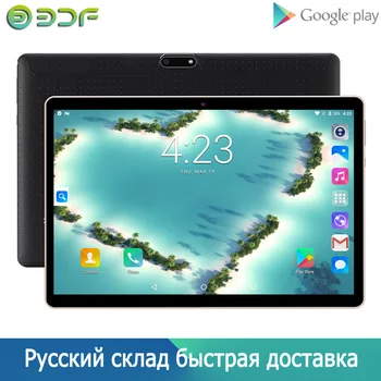 Jaunas Oriģinālas 10 collu 3G Tālruņa Zvanu Tablet Pc Android 7.0 Google Tirgus Četrkodolu Bluetooth, GPS, WiFi, Tabletes Dual 3G SIM Kartes