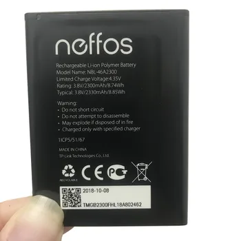 Jaunas Oriģinālās Augstas Kvalitātes Akumulatoru 2330mAh NBL-46A2300 Par Neffos C7A TP705A TP705C Mobilo Telefonu Baterijas