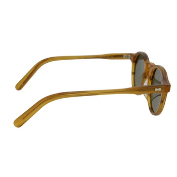 Jaunas Polarizētās Sieviešu Saulesbrilles Personības Āra Saulesbrilles Vīriešiem un Sievietēm Classic Retro Kārtu Glaess Ar Lodziņu