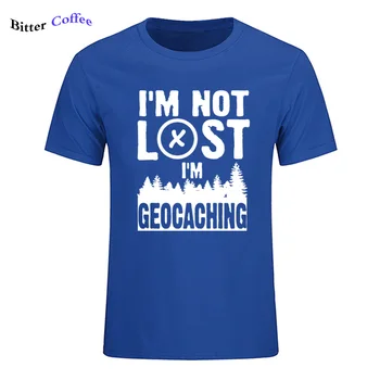 JAUNAS Vasaras Pētnieki Geocaching Piedzīvojumu Tee Kreklu Cilvēks 2019 Jaunas Ielidošanas Īsām Piedurknēm Tīras Kokvilnas Plus Lieluma Tees
