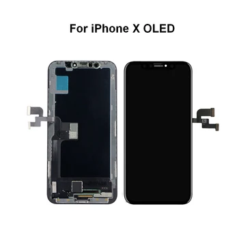Jaunie OLED/LCD iPhone X XR Displejs zemāku Cenu, Displejs, iPhone XS Ekrāna Labs 3D Touch AAA+ ar dāvanu