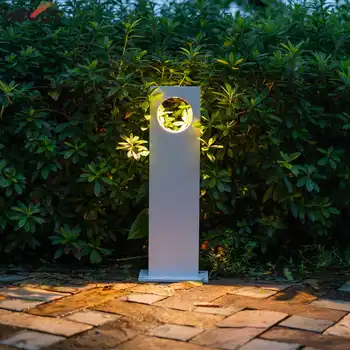 (Jauninājums, stils) Āra dārza apgaismojums LED ielu lampas mājas ūdensizturīgs vienkārši kopienas garden villa pagalma āra zālienu lampas