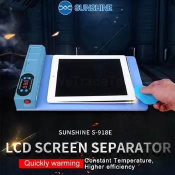 Jauno Atbrīvošanu LCD Ekrāns Spearator Apkures Plāksne Ar USB Portu IP iPad Mobilo Telefonu LCD Ekrāna Atvēršana Mašīna