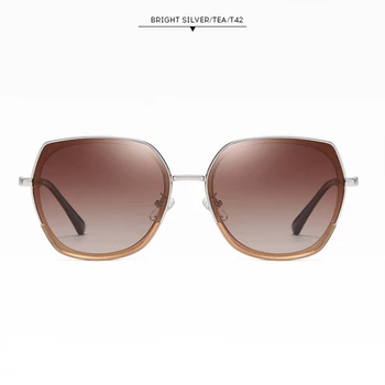 Jauno Modes Polarizētās Sieviešu Saulesbrilles ir 2021. tendence Laukumā Braukšanas Sunglass Sieviešu Retro Saules Brilles Sievietēm Slīpums Classic