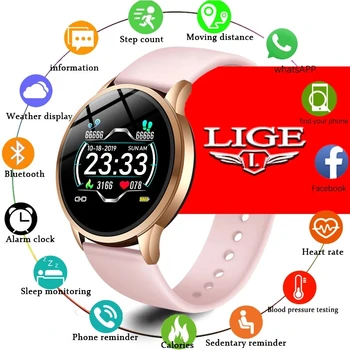 Jauno Modes Smart Skatīties Sieviešu Sporta iPhone Informāciju atgādinājums vīriešiem smartwatch Sirdsdarbības ātrums, asinsspiediens, Fitnesa tracker