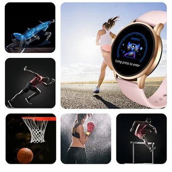 Jauno Modes Smart Skatīties Sieviešu Sporta iPhone Informāciju atgādinājums vīriešiem smartwatch Sirdsdarbības ātrums, asinsspiediens, Fitnesa tracker