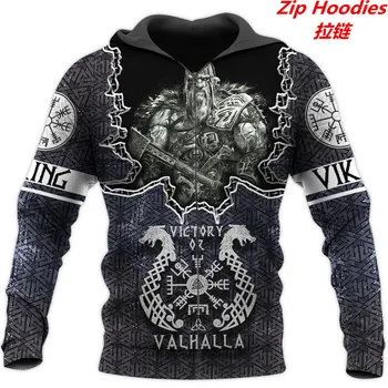 Jauno tetovējumu modes vīriešu Viking Dievs pelēkā vārna 3D drukāšanas Viking Dievs vai Valhalla sporta Krekls ikdienas krekls