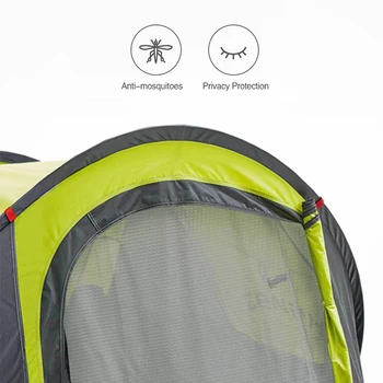 Jauno tūristu telts naturehike kempinga telts, tūrisma inventārs āra kempings zvejas telts pārgājienā lapene 3-4person automātiskā telts